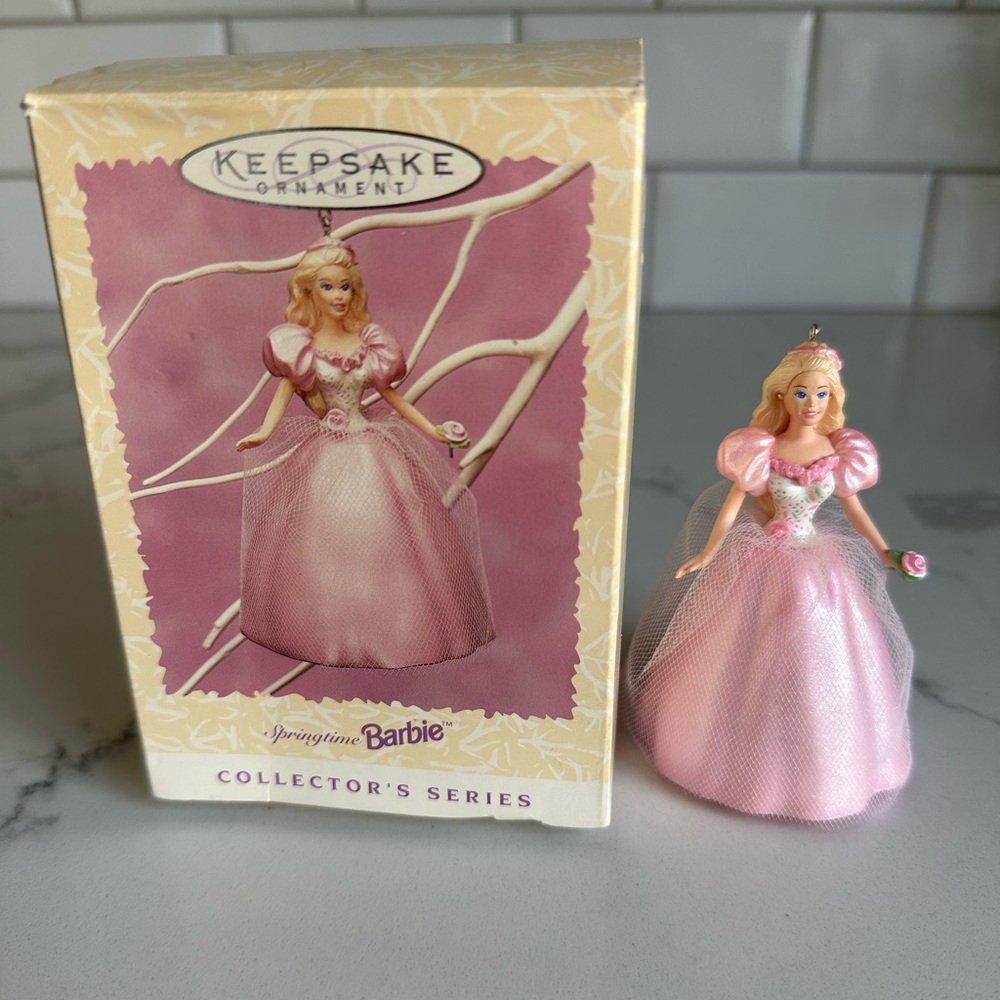 Hallmark 1996 Springtime Barbie Ornament
